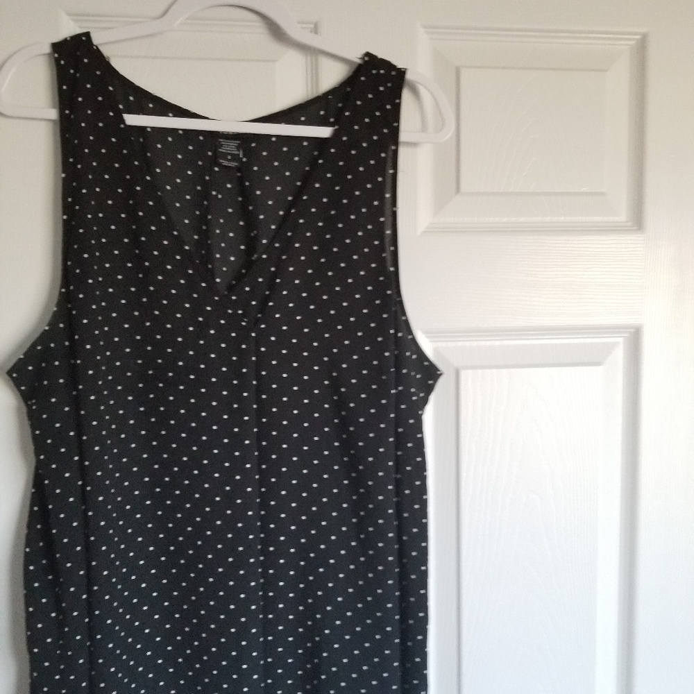 Torrid Size 2 Black Pokodot Tank